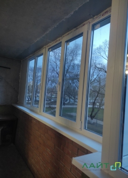 Остекление балкона